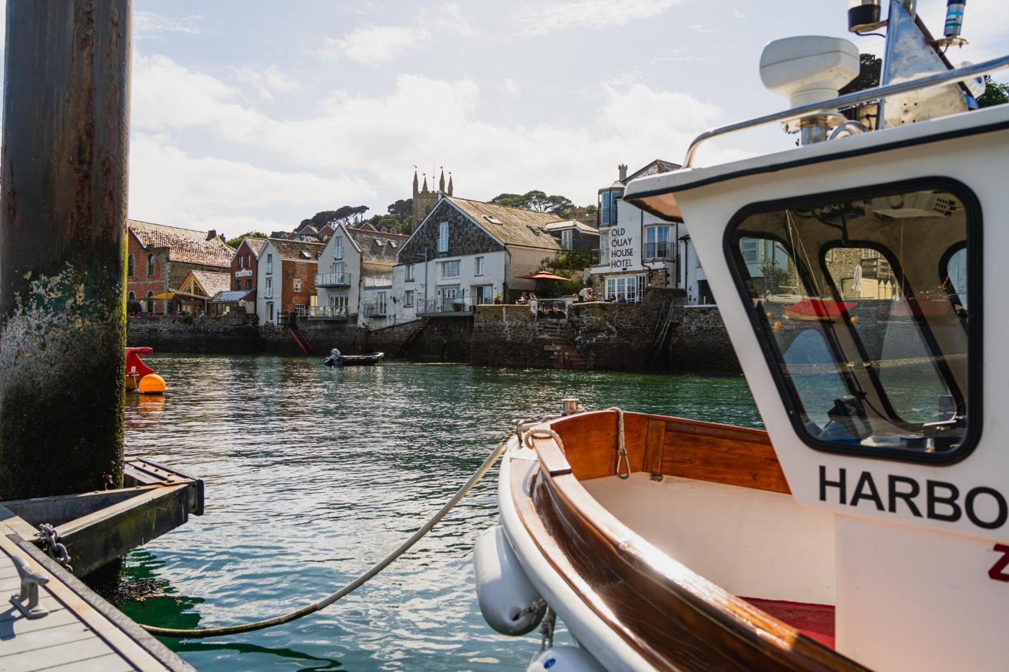 The Old Quay House Hotel Fowey Exterior photo